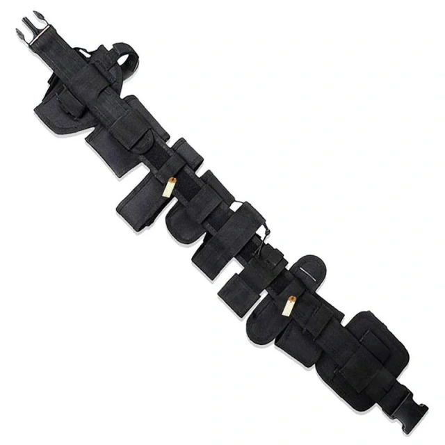 Outdoor Detachable Multifunctional Security Tactical Utility Waist Belt Nylon Adjustable Modular Equipment Outdoor Duty Belts  Training durable Waterproof multifunctional Tactical Belt Men Duty Belt Rigger Belt Security Duty