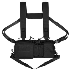 Hot Sale Hunting Accessories Tactical Chest Rig Outdoor Nylon Tactical Chest Rig Vest High Quality Tactical Vest Chest Rig Customized Tactical Vest Chest Rig for Training Utility Tactical Chest Rig Heavy Duty Tactical Pouch Chest Rig
