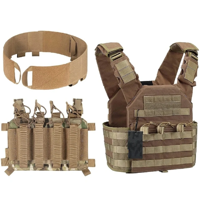 Wholesale Universal Training Vest Hook Backing Training Multifunctional Wear-resistant Elastic Retention Durable Vest  Multifunctional Breathable outdoors stab-proof Vest outdoors Breathable Paintball Training Vest