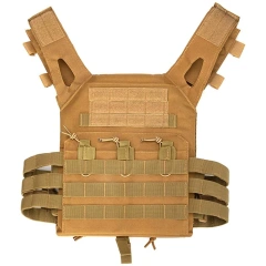 High Quality Wholesale Outdoors Training Vest for Kids Breathable Protective Tactical Vest Adjustable Tactical Chest Vest  outdoors Breathable Vest Adjustable Breathable Assault Training Vest