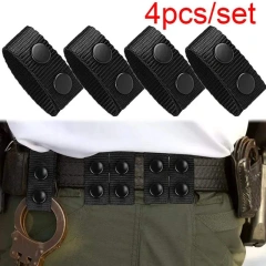 Wholesale Adjustable Thickened Tactical Belt Camping and Everyday Use Buckle Accessories Double Snap Buckle Nylon Tactical Belts   High Quality Wholesale Sports multifunctional Tactical Belt Men Rigger Durable Nylon Web Work Belt