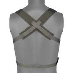 Tactical Chest Pack Tactical Molle Chest Rig with Multi-Pockets Mag Pouch Good Quality Tactical Rig Vest Outdoor Tactical Chest Mini Rig Multifunctional Adjustable Tactical Vest with Mag Pouches Camo Tactical Vest Rig