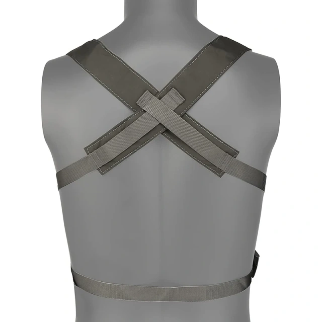 Tactical Chest Pack Tactical Molle Chest Rig with Multi-Pockets Mag Pouch Good Quality Tactical Rig Vest Outdoor Tactical Chest Mini Rig Multifunctional Adjustable Tactical Vest with Mag Pouches Camo Tactical Vest Rig