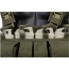 Tactical Chest Rig for Hunting Outdoor Tactical Chest Harness Vest Camouflage Tactical Chest Rig Pouch Mag Bag Tactical Vest Chest Rig with Magazine Pouch High Quality Tactic Chest Rig Vest for Men Tactical Chest Hanging Vest