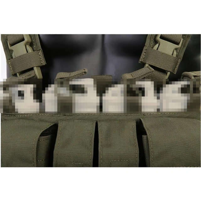 Tactical Chest Rig for Hunting Outdoor Tactical Chest Harness Vest Camouflage Tactical Chest Rig Pouch Mag Bag Tactical Vest Chest Rig with Magazine Pouch High Quality Tactic Chest Rig Vest for Men Tactical Chest Hanging Vest