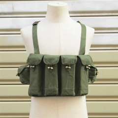 Tactical Pouch Chest Rig Multifunctional Camouflage Tactical Vest High Quality Tactical Chest Vest Wholesale Outdoor Tactical Gear Chest Rig Bag Multi-Functional Training Vest Tactical Chest Rig Pouch with Strap