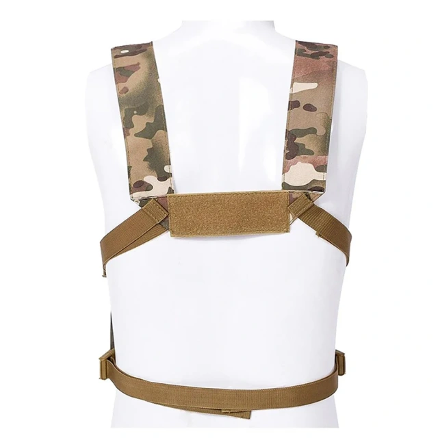 Wholesale Tactical Carrier Chest Rig with Pouches Tactical Micro Chest Rig Plate Carrier Vest Tactical Style Chest Rig military Tactical Chest Mini Rig Vest Good Quality Tactics Chest Rig Training Mini Rig with Pouch