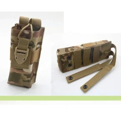 Adjustable Outdoor Quick-release Buckle Outdoor Waist Wrap Camouflage Tactical Belt Set Multi-functional Belts Accessory Bag  Wear-resistant Lightweight Reversible Ratchet Belt Nylon Web Tactical Work Belt with Automatic Slide Buckle