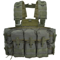 Oleaderbag Modular Assault Vest Russian Scout Chest Rig   high-quality Durable Waterproof Wear-resistant Assault Back Panel Zip On and Fixing Training Panel Vest
