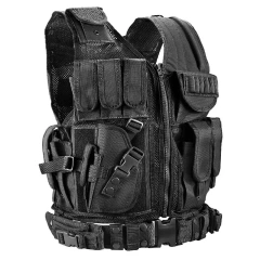 Wholesale Training Multifunctional Vest Lightweight Assault Training Vest Tactical Equipment Durable Vest for TrainingTraining Chest Rig Training Vest Complete Repair Kit stab-proof sports equipment security vest