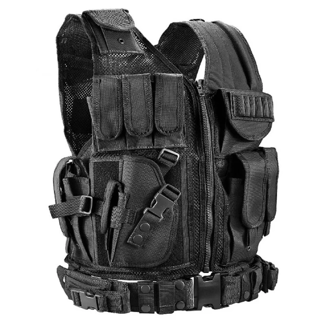Wholesale Training Multifunctional Vest Lightweight Assault Training Vest Tactical Equipment Durable Vest for TrainingTraining Chest Rig Training Vest Complete Repair Kit stab-proof sports equipment security vest