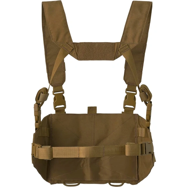 Customized Outdoor Chest Rig Tactical Vest for Training Camouflage  Hunting Molle Mag Pouches Tactical Chest Rig Bag Nylon Tactical Molle Chest Rig with Mag Pouches Modular Micro Tactical Vest for Hunting Training