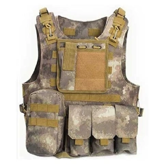 Wholesale Tactical Equipment Vest for Training Adjustable Durable Training Vest Outdoors Breathable Wear-resistant Hunting Vest Adjustable Weighted Vest Cross fit-Training Vest Training Weight Vest for Working Out