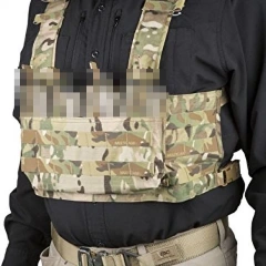 High Quality Tactics Hunting Vest Tactical Chest Rig for Hunting Training Outdoor Tactical Chest Rig Tactical Micro Chest Vest with Chest Strap Good Quality Tactical Backpack Vest Outdoor Tactical Chest Rig