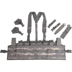 Wholesale Price Tactical Equipment Chest Rig Outdoor Tactical Safety Chest Rig Camo Tactical Hunting Chest Rig Outdoor Tactical Chest Harness Rig Bag Tactical Vest for Hunting Bag Tactical Chest Rig With Pouch