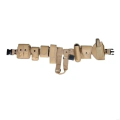 Nylon Utility Belt with Multiple Storage Pocket Fast Release Buckles Adjustable Hiking Camping Outdoor Sport Tactical Belt   Wholesale Durable Waterproof Tactical Golf Belt Adjustable Training Stretch Nylon Belts Jeans with Magnetic Buckle