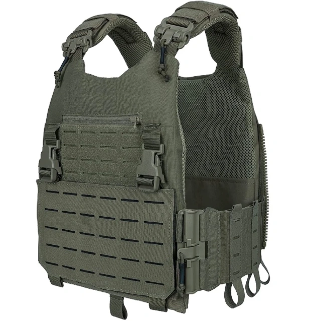 Wholesale Sport Camping Vest Hunting Training Outdoors Breathable Outdoor Sports Multifunctional Vest  Waterproof Radio Pouch Triple and Dump Pouch Style outdoors Breathable Paintball Training Vest