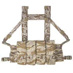 Customized Tactical Gear Vest Pouch Outdoor Tactical Molle Rig Vest Good Quality Tactical Training Chest Rig Tactical Equipment Chest Rigs Multi-pockets Tactical Pouch Chest Rig Outdoor Nylon Tactical Chest Harness Vest