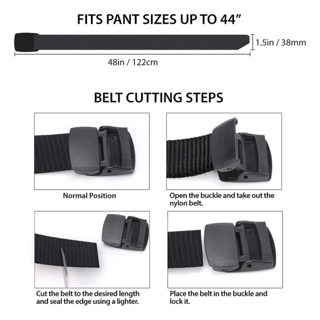 Hot Selling Wear-resistant Training Nylon Belts Men Adjustable Canvas Tactical Training Belt With Plastic Buckle  Fashionable Durable Wholesale Men's Fashionable multifunctional Tactical Belt Heavy Duty Style Buckle Belt