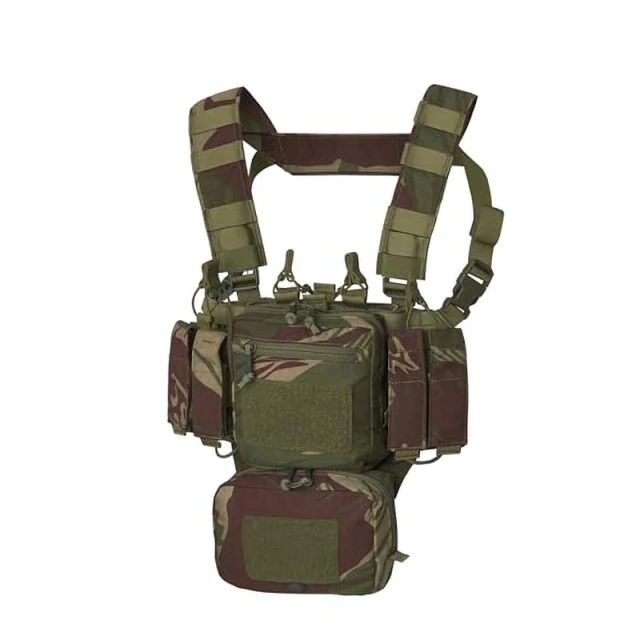 Wholesale Tactical Molle Chest Rig Heavy Duty Camouflage Tactical Chest Rig Vest for Outdoor Tactical Modular Vest Customized Outdoor Tactical Vest Chest Rig Tactical Chest Rig Adjustable Detachable Tactical Molle Chest Rigs