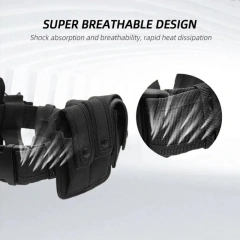 Mountaineering Outdoor Tactical Utility Belt Versatile Security Modular Equipment System Molded Duty Belt Hunting Accessories  High Quality Durable multifunctional Riggers Belts Heavy Duty Quick-Release Metal Buckle Tactical Belt