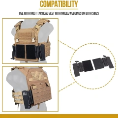 Customized Men Training Comfortable Vest High Quality Training Vest Chest Rig Breathable Tactical Durable Training Vest  high-quality Training Vest Chest Rigs outdoors Breathable stab-proof sports equipment security vest