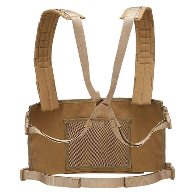 Outdoor Tactical Gear Molle Vest Pouch Bag Carrier Camouflage Tactical Chest Rig Heavy Duty Tactical Chest Rig Vest Hot Sale Detachable Adjustable Molle Tactical Chest Rig Vest Lightweight Tactical Chest Rig for Hunting Tactical Vest