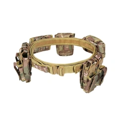 High-quality Durable Waterproof Quick Detachable and Adjustable Security Patrol Multifunctional Waist Belt  High Quality Quick-release Buckle Multi-functional Tactical Belt with Quick Release Accessory Pouches Mountaineering Duty Belt