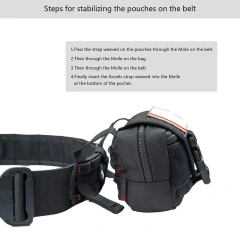 Upgrade Double Adjustment Tactical Belt Sport Enthusiasts Detachable Tactical Duty Belts Utility Belts with Accessories Pouches  Lightweight sport enthusiasts Mountaineering Tactical Belt with Quick Draw Holster Medical Bag Paintball Hunting Tactical Belt