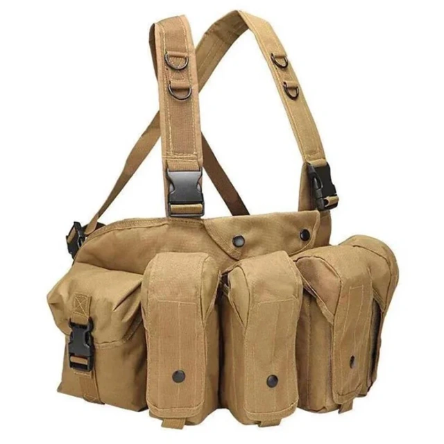 Wholesale Tactical Chest Rig for Hunting Tactical Molle Chest Rig with Magazine Pouch Tactical Hanging Belly Vest military Tactical Chest Rig Tactical Micro Chest Rigs Heavy Duty Tactical Modular Vest With Mag Pouch