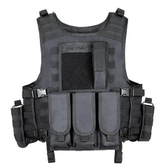 Hot Selling Outdoors Breathable Training Vest Adjustable Tactical Hunting Vest Lightweight Hunting Training Vest Wear-resistant lightweight stab-proof Training outdoors Breathable Paintball Vest