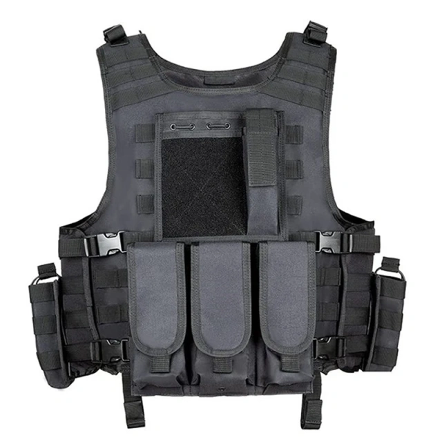 Hot Selling Outdoors Breathable Training Vest Adjustable Tactical Hunting Vest Lightweight Hunting Training Vest Wear-resistant lightweight stab-proof Training outdoors Breathable Paintball Vest