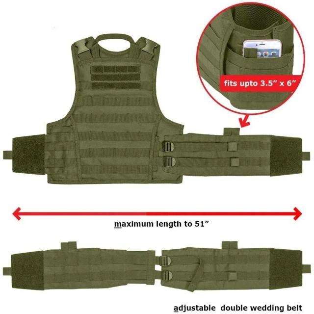 Training Expert Vest Fully Adjustable Vest  Adjustable Training high-quality Training Vest durable Breathable Vest  Fashion waterproof Training Low Profile Vest multifunctional Sport Vest