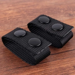 Comfortable Duty Belt Keeper with Double Snaps for Outdoor Sports Fixing Wide Security Tactical Belt  Adjustable Outdoor Quick-release Buckle Outdoor Waist Wrap Camouflage Tactical Belt Set Multi-functional Belts Accessory Bag