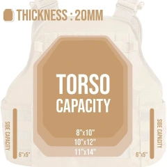 Training Modular Breathable Hiking Training Vest Sports Training Equipment Security Wear-resistant Vest  Outdoor Training outdoors Breathable Vest Adjustable lightweight Fit Adult vest