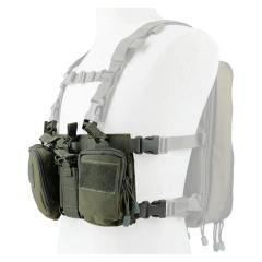 Wholesale Tactical Vest for Training Hunting Good Quality Tactical Vest with Multi-Pockets Tactical Chest Vest Rig Good Quality Tactical Micro Chest Rig with Mag Pouch Tactical Hunting Vest Outdoor Chest Rig Tactical Vest