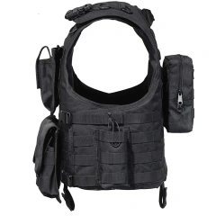 Hot Selling Fashion Waterproof Tactical Vest Adjustable Assault Training Vest for Outdoors Breathable Tactical Vest high-quality durable Training Vest Polyester Oxford Hunting Fishing Cross Draw Vest Training