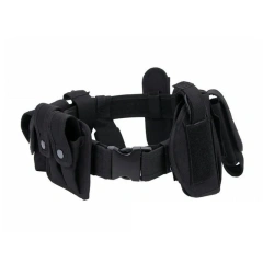 Tactical Security Duty Equipment Multifunctional Security Belts Hunting Duty Utility Belts Holster with Pouches Sets Training  Lightweight Sports Training Wear-resistant Ratchet Belt Adjustable Men Nylon Web Golf Belt Casual Work  Tactical Belts