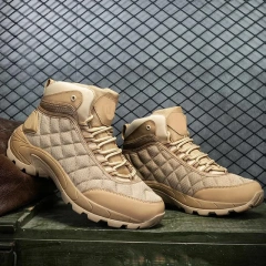 High Quality Oxford Outdoor Hiking Boots Tactical Men Waterproof Oxford Cloth Ankle Boot Winter Spring Fashion Man Climbing Shoe Wear-resistant Man Tactical Boots Oxford Casual Shoes Hiking Male Sneakers Sports and Leisure Loafers Platform Sports Boots