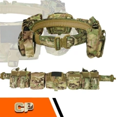 Wholesale Outdoor Practical Comfortable Hunting Tactics Duty Security Belt Fashionable Multifunctional Tactic Waist Belt  Durable Tactical Elastic Belts Men Quick Release Magnetic Buckle Stretch Webbing Heavy Duty Work Golf Belt