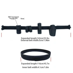 Quick-release Multi-functional Premium Buckle Tactics Belt Mountaineering Duty Outdoor Tactical Multifunctional Belt  Men Breathable Sports multifunctional Adjustable Training Sports Tactical Belt inch Stretch Nylon Web Belt