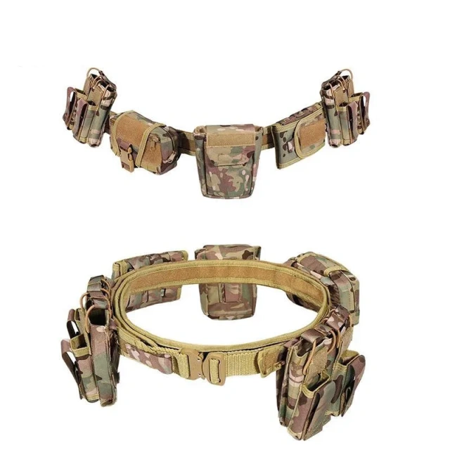 Wholesale Premium Hunting Belt Outdoor Multifunctional Climbing Storage Bag Hunting Pouch Belt Pocket Bag Tactic Waist Belt  Adjustable sports Durable lightweight High Quality Men Nylon Web Belt Men Casual Tactical Jeans Pants Adjustable Belt