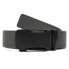 Wear-resistant Lightweight Nylon Ratchet Belt Men Tactical Stretch Hiking Hunting Pants Web Golf Belt  Training Durable Sports Fashionable Nylon Ratchet Belts Men Web Tactical Belt with Automatic Click Buckle Belt