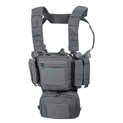 Customized Tactical Molle Harness for Outdoor Heavy Duty Tactical Chest Rig Harness Vest Training Mini Rig Multi-Functional Tactical Vest Rig Heavy Duty Chest Rig Harness for Tactical Outdoor Camouflage Chest Rig