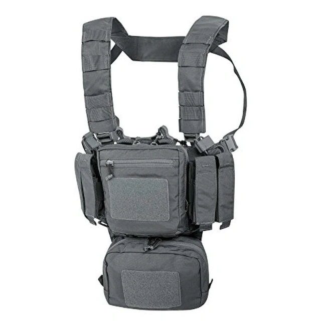 Customized Tactical Molle Harness for Outdoor Heavy Duty Tactical Chest Rig Harness Vest Training Mini Rig Multi-Functional Tactical Vest Rig Heavy Duty Chest Rig Harness for Tactical Outdoor Camouflage Chest Rig