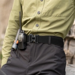 Fashionable Durable Wholesale Men's Fashionable Multifunctional Tactical Belt Heavy Duty Style Buckle Belt  Multi-functional Adjustable Outdoor Black Hunting Tactics Duty Security Belt Premium equipment Camo tactic Waist Belt