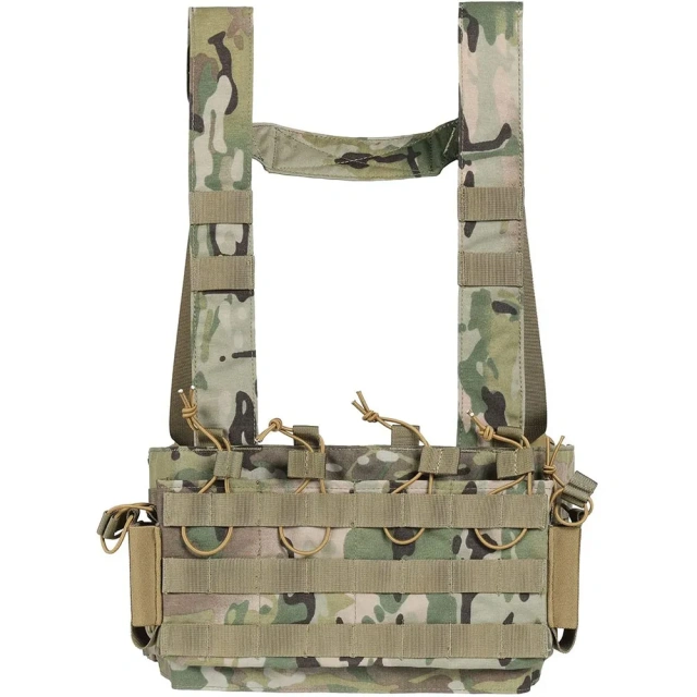 Hiking Double Magazine Holder Chest Rig and Training Vest and Chest Rig Chest Rigs Training Panel Vest  Style outdoors Breathable Paintball Training Vest fashion multifunctional Wear-resistant Vest