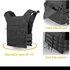 Top Selling Outdoors Training Vest Adjustable Assault Training Vest Ultra-Light Breathable Tactical Vest for Hunting  high-quality Durable Waterproof multifunctional Wear-resistant Training Vest Camo Hunting Vest