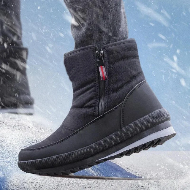 Men Winter Snow Hiking Tactical Boots Male Ankle Warm Wear-resistant Plush Outdoor Work  Waterproof Winter Oxford Boots Wholesale Oxford Winter Tactical Men Boots Platform Waterproof Non-slip Warm Work Boots Outdoor Male Mid-calf Fishing Boot