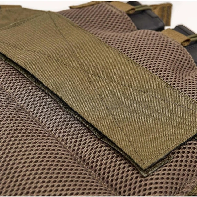 Tactical Chest Rig Vest Durable Tactical Safety Vest Chest Rig Adjustable Tactical  Vest Chest Rig with Belly Pouch Hot Selling Tactical Gears Chest Vest Lightweight Elastic Tactical Rig for Training Hunting Tactical Chest Rig